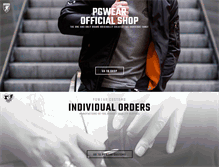 Tablet Screenshot of pgwear.net